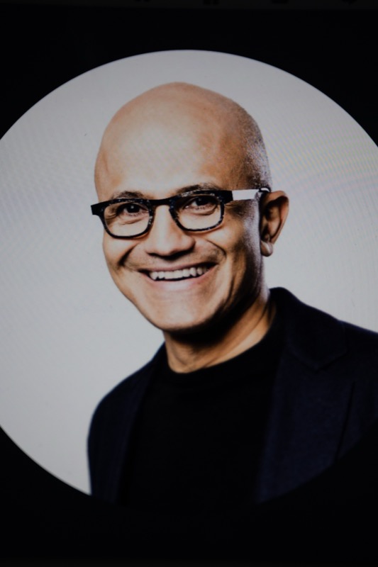 Satya Nadella, headshot