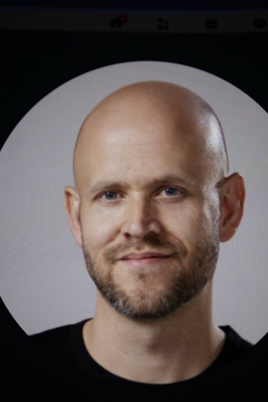 Daniel Ek, headshot