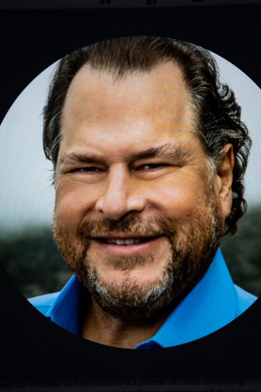Marc Benioff, headshot